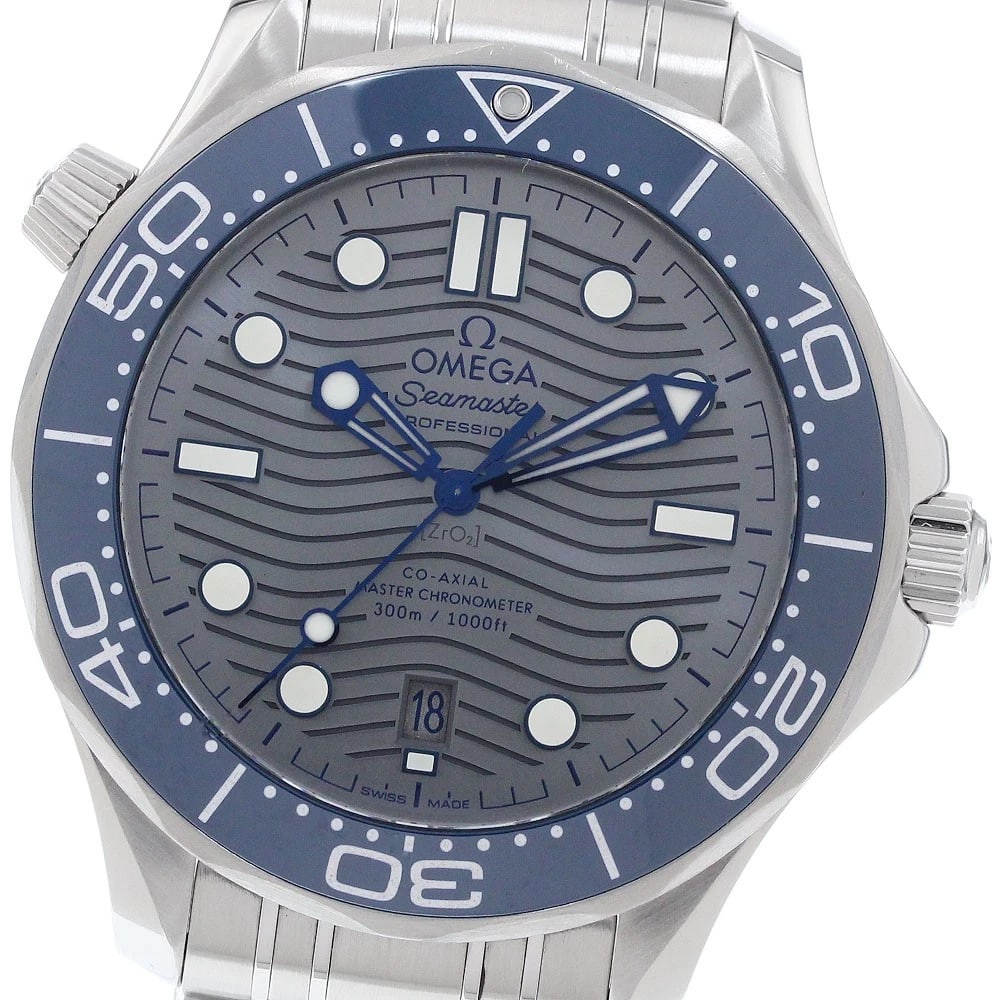 OMEGA SEAMASTER CHRONOMETER AUTOMATIC: OMEGA Seamaster Chronometer Automatic Brand: OMEGA Type: Wristwatch Material: Band Material Stainless Steel, Case Material Stainless Steel Color: Band Color Silver, Dial Colorgray, Case ColorSilver