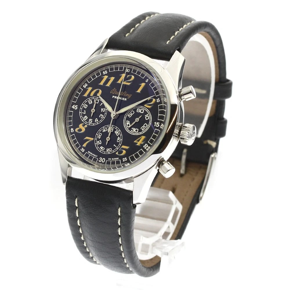 BREITLING NAVITIMER PREMIER CHRONOGRAPH BLACK AUTOMATIC - 2