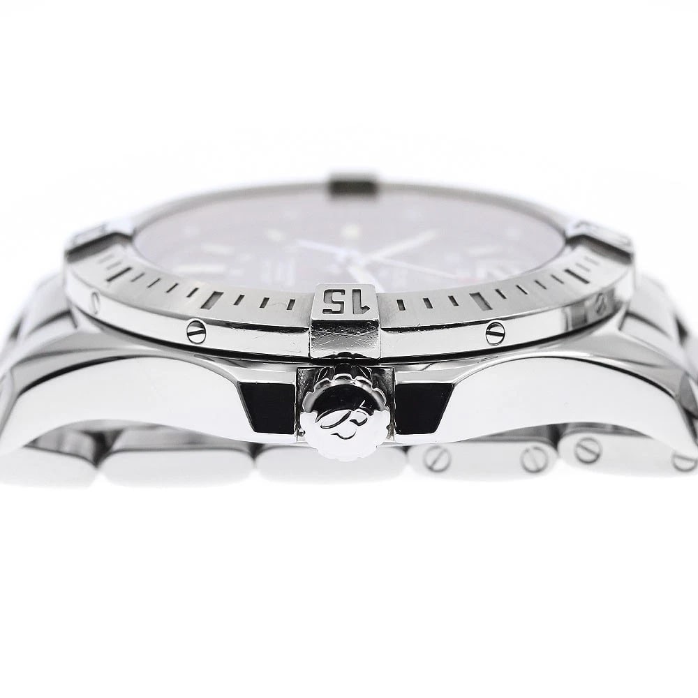 BREITLING COLT AUTOMATIC DATE BLACK WATCH - 3