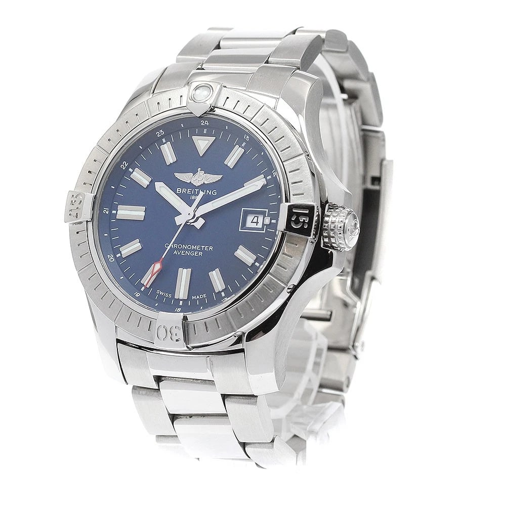 BREITLING AVENGER AUTOMATIC NAVY AUTOMATIC WATCH - 2
