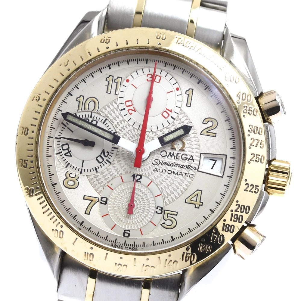 OMEGA SPEEDMASTER DATE CHRONOGRAPH AUTOMATIC WATCH (1 of 3)
