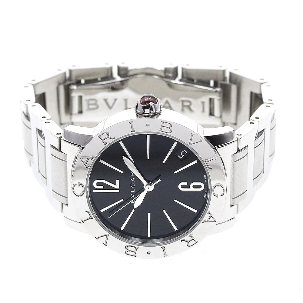 BVLGARI BLACK AUTOMATIC WATCH - 2