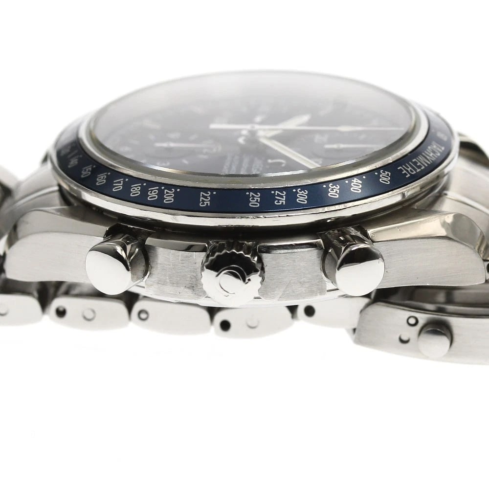 OMEGA SPEEDMASTER DATE CHRONOGRAPH BLUE AUTOMATIC - 3