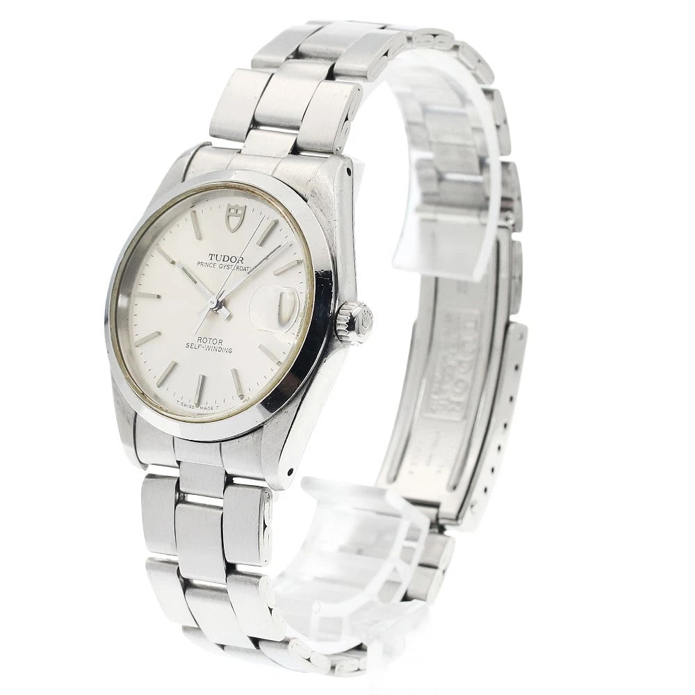 TUDOR PRINCE OYSTER DATE SILVER AUTOMATIC WATCH: TUDOR Prince Oyster Date Silver Automatic Watch Brand: TUDOR Type: Wristwatch Material: Band Material Stainless Steel, Case Material Stainless Steel Color: Band Color Silver, Dial ColorSilver, Case Co