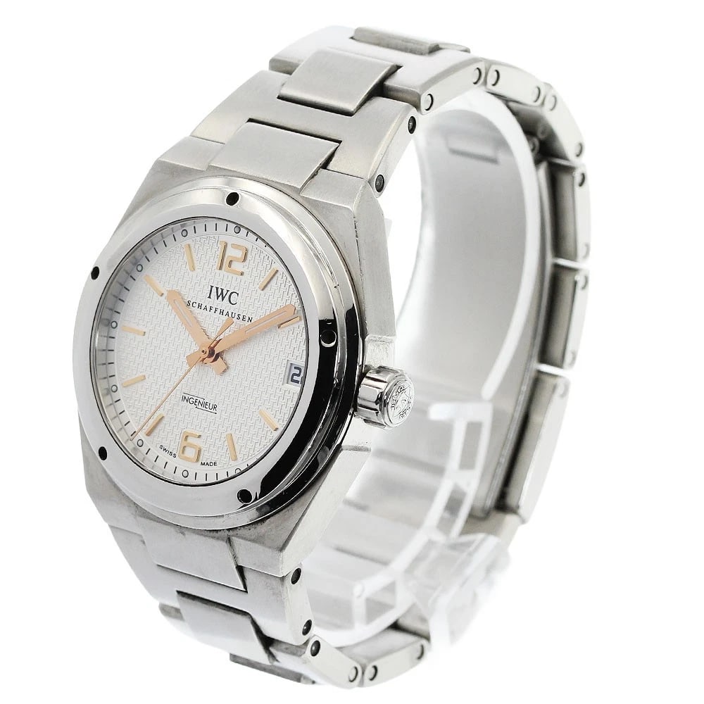 IWC SCHAFFHAUSEN SILVER AUTOMATIC WATCH - 2