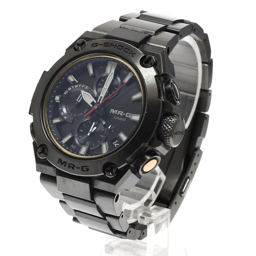 CASIO BLACK SOLAR POWERED WATCH - 2