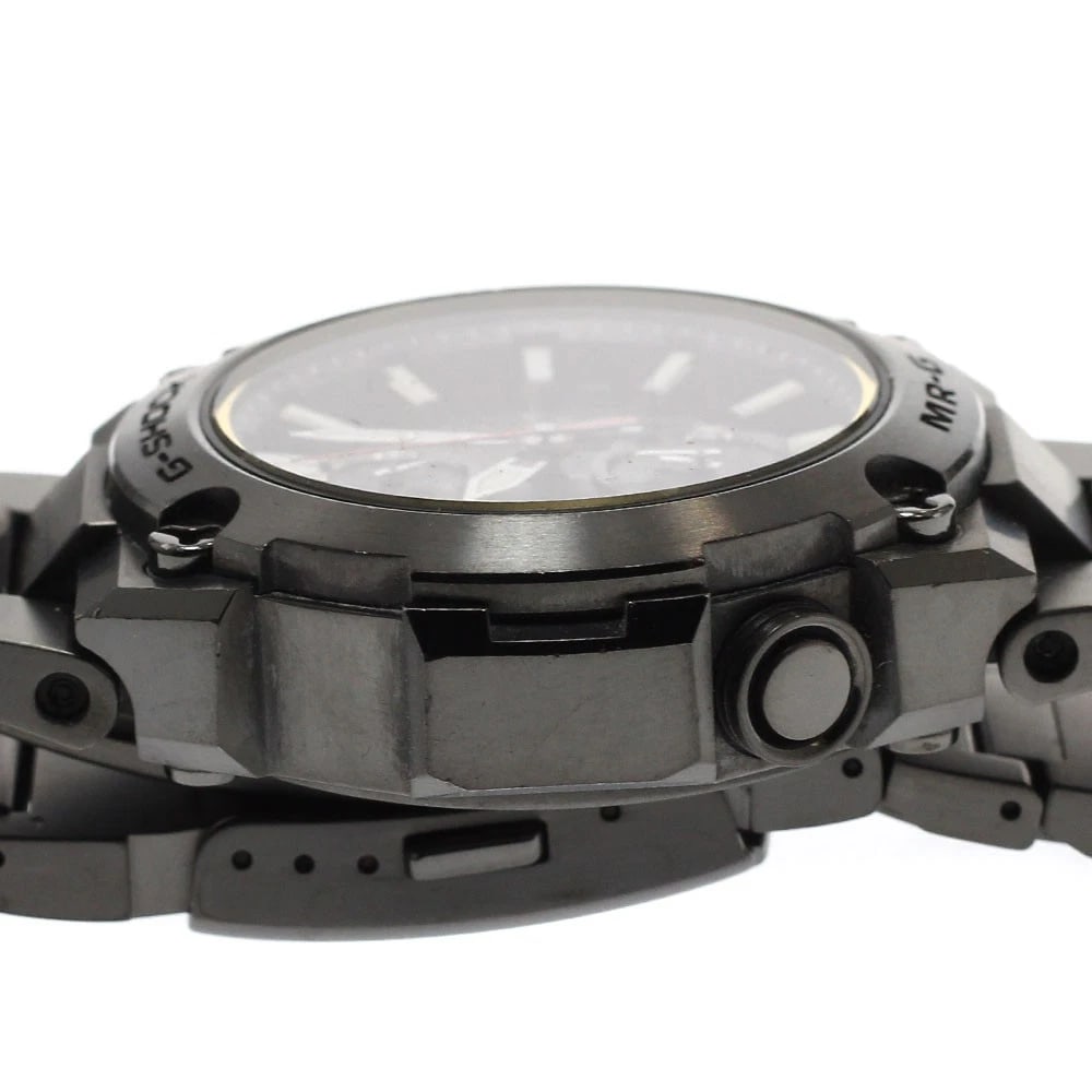 CASIO BLACK SOLAR POWERED WATCH - 4