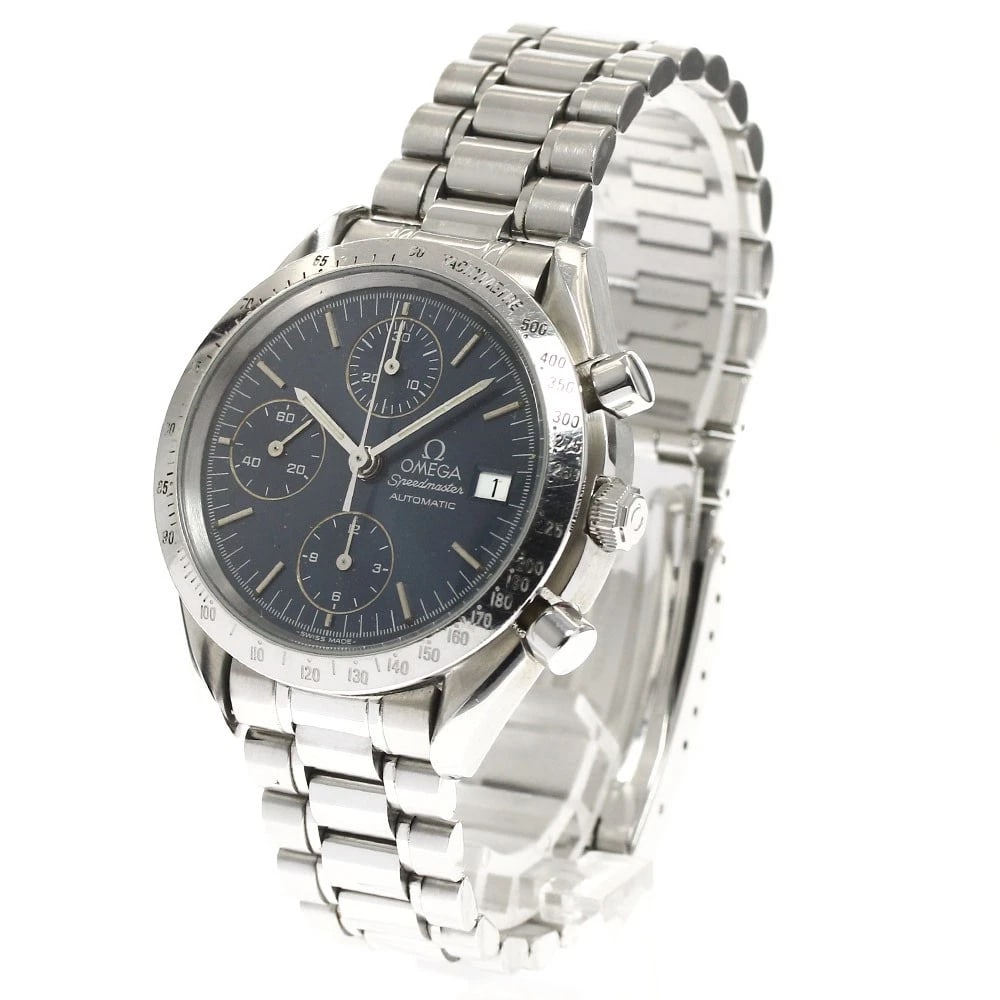 OMEGA SPEEDMASTER DATE CHRONOGRAPH NAVY AUTOMATIC - 2