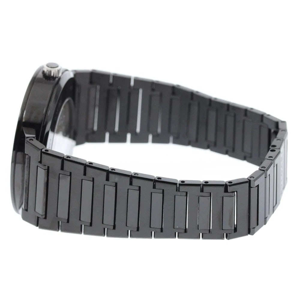 BVLGARI DATE BLACK AUTOMATIC WATCH - 3