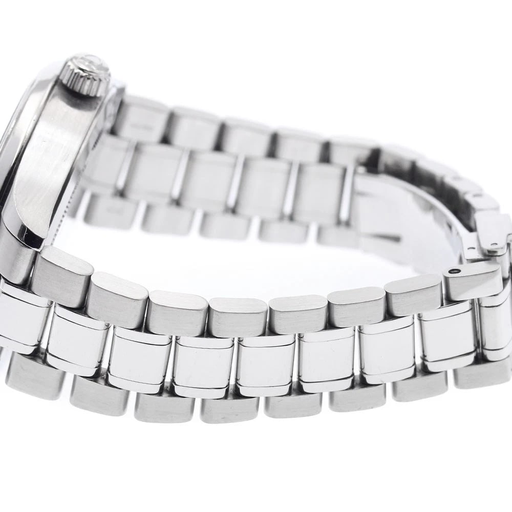 TUDOR STYLE DATE DIAMOND SILVER AUTOMATIC WATCH - 3