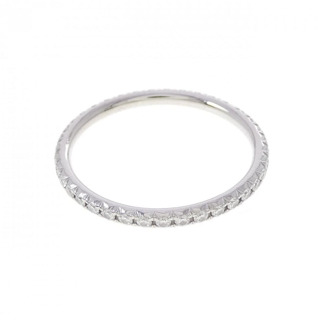 TIFFANY&CO. METRO RING: TIFFANY&Co. Metro Ring Brand: TIFFANY&Co. Type: Ring Material: Platinum950, Main Stone/Creation Natural Color: Platinum Size: US 4 Accessories: None Accessories Notice: When purchasing pre-owned