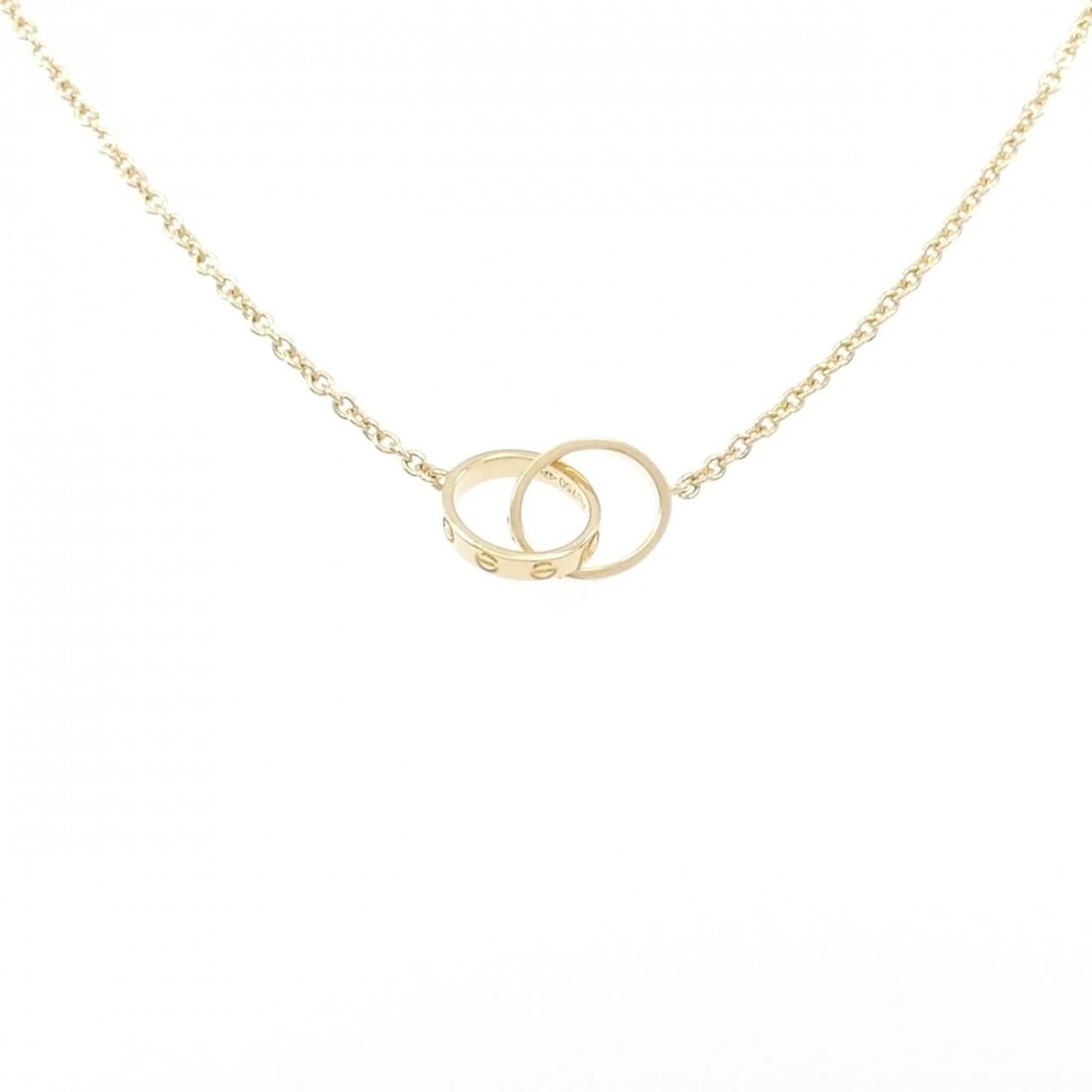 CARTIER BABY LOVE NECKLACE: Cartier Baby Love Necklace Brand: CARTIER Type: Necklace Material: None, Color: None Size: 44cm Actual Size Motif maximum width approx.: 9.6mm Chain maximum width approx.: 1.8mm Accessories: None