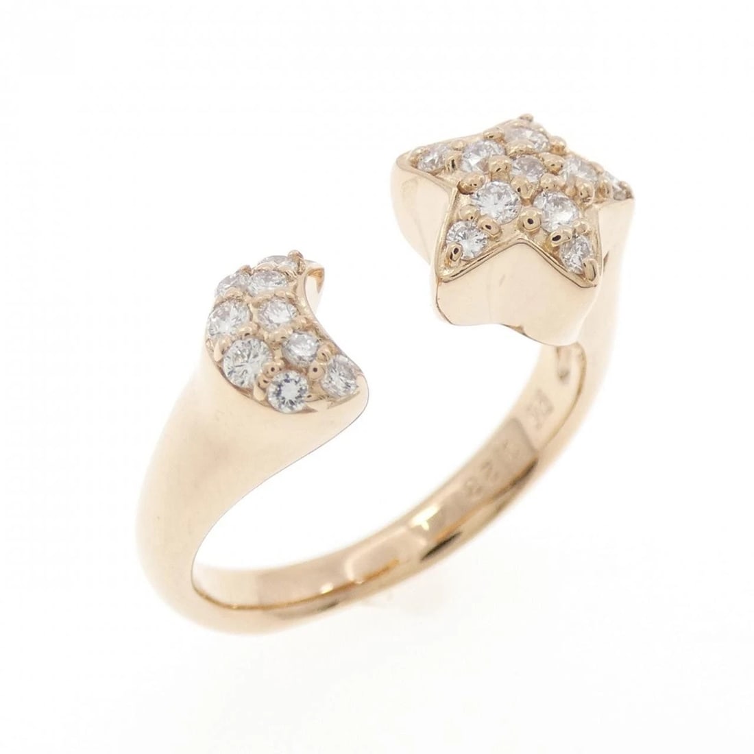 PONTE VECCHIO STAR RING: Ponte Vecchio Star Ring Brand: Ponte Vecchio Type: Ring Material: 18k Pink Gold, Main Stone/Creation Natural Color: Pink Gold Size: US 5.5 Accessories: None Accessories Notice: When purchasing