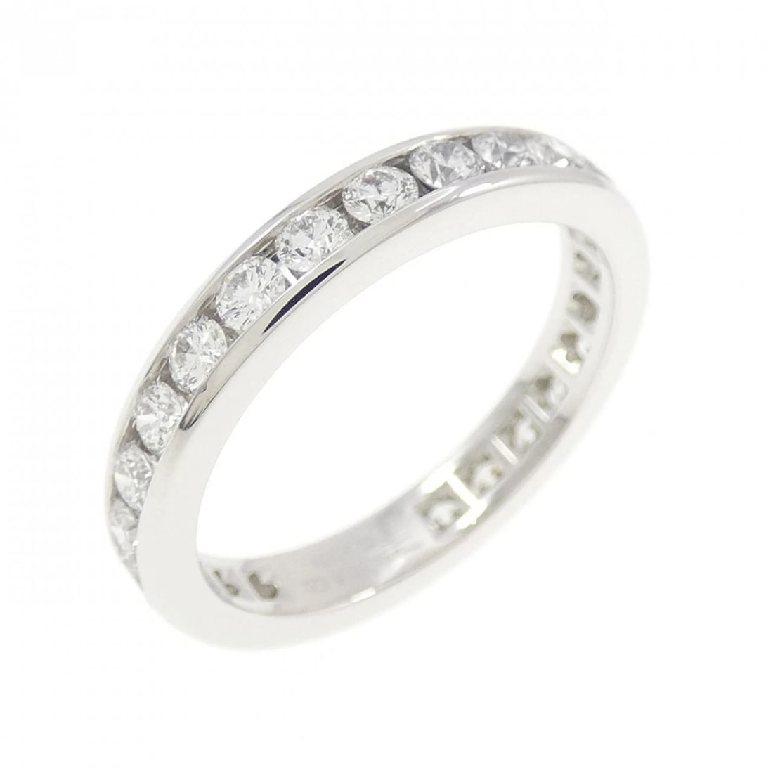 TIFFANY & CO. WEDDING BAND RING: TIFFANY & Co. Wedding Band Ring Brand: TIFFANY&Co. Type: Ring Material: Platinum950, Main Stone/Creation Natural Color: Platinum Size: US 5 1/4 Accessories: None Accessories Notice: When purchasing