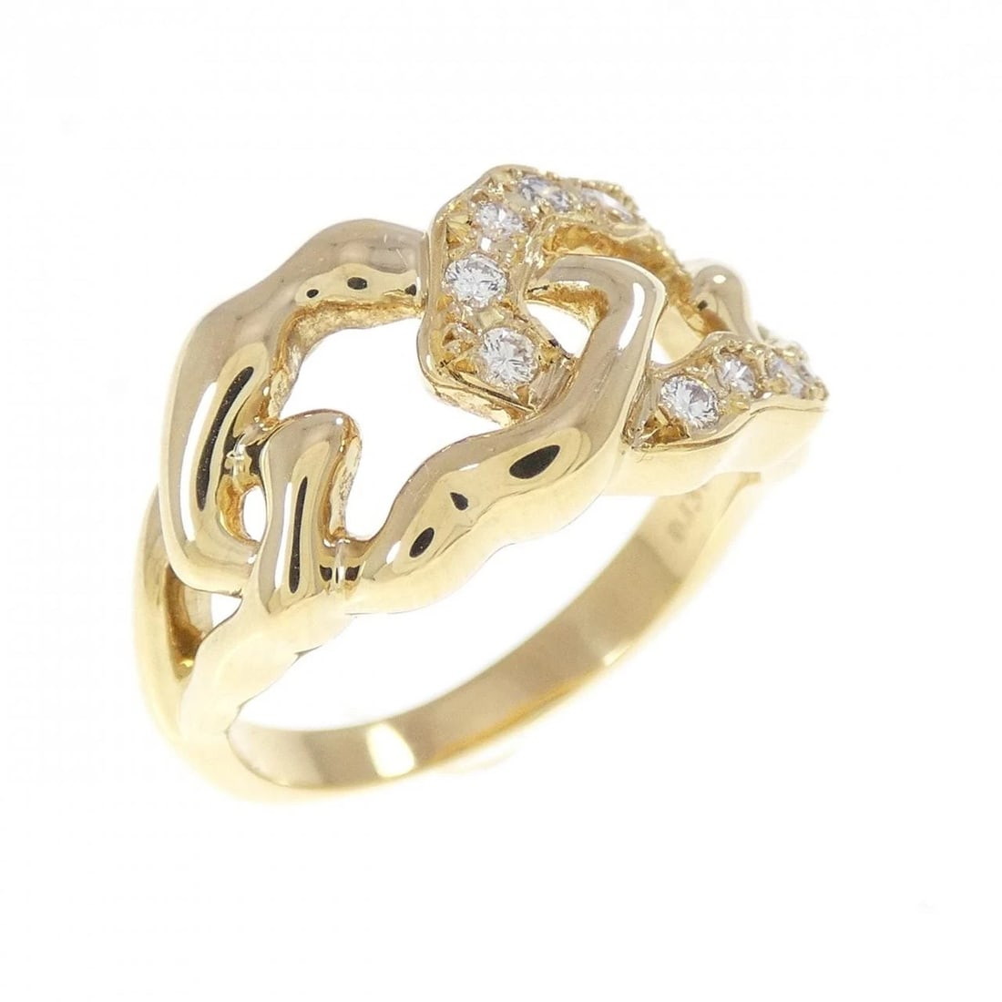 MIKIMOTO DIAMOND RING: Mikimoto Diamond Ring Brand: MIKIMOTO Type: Ring Material: K18 white gold, Main Stone/Creation Natural Color: White Gold Size: US 5 1/4 Accessories: None Accessories Notice: When purchasing pre-owned