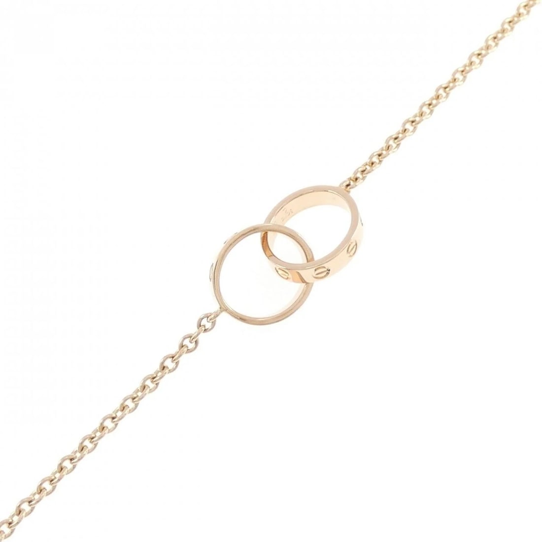 CARTIER BABY LOVE BRACELET: Cartier Baby Love Bracelet Brand: CARTIER Type: Bracelets Material: 750 Pink Gold, Color: pink Gold Size: Size17.5cmActual Size Max width approx.: 10.0mm Accessories: None Accessories Notice: When
