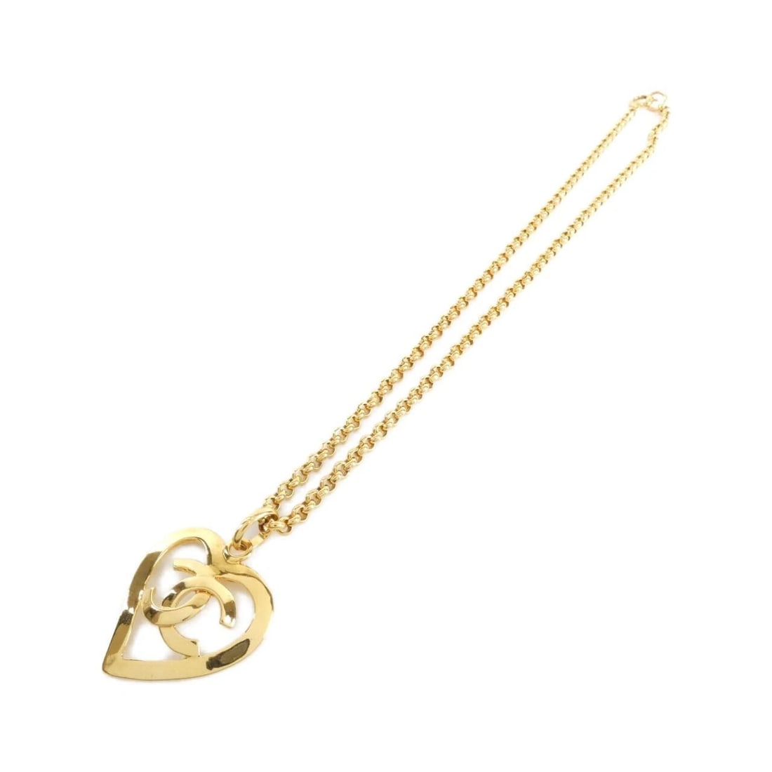 CHANEL NECKLACE: Chanel Necklace Brand: CHANEL Type: Necklace Material: None, Color: GOLD Size: Length: 60cm Top width x height: 4cmx4.5cm Accessories: None Accessories Notice: When purchasing pre-owned goods, please