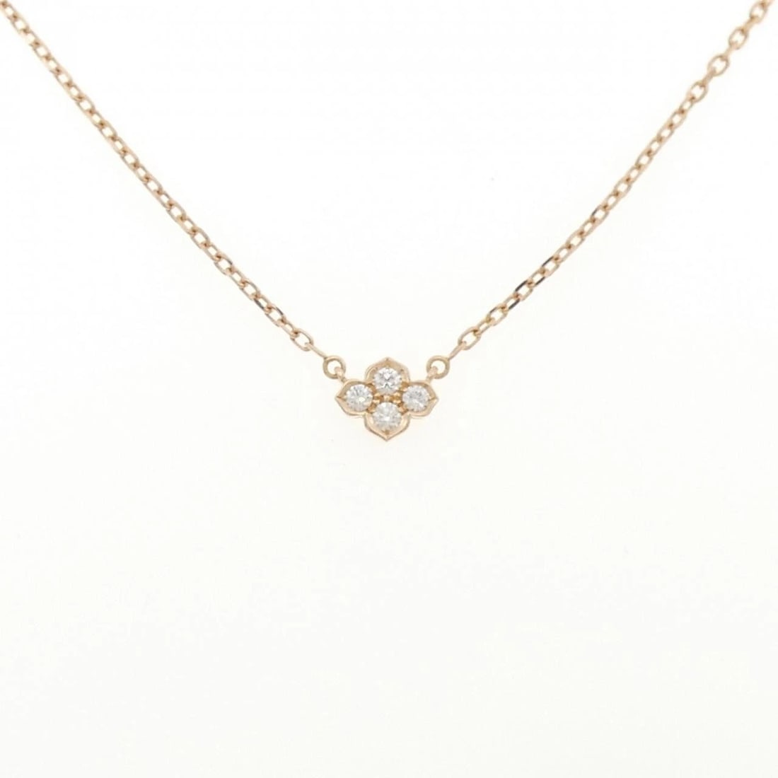 CARTIER INDOMISTÉRIEUSE SMALL NECKLACE: Cartier Indomistérieuse Small Necklace Brand: CARTIER Type: Necklace Material: 750 Pink Gold, Color: Pink Gold Size: 42cm Actual Size Pendant length approx. x width approx.: 6.7mmx8.2mm Chain
