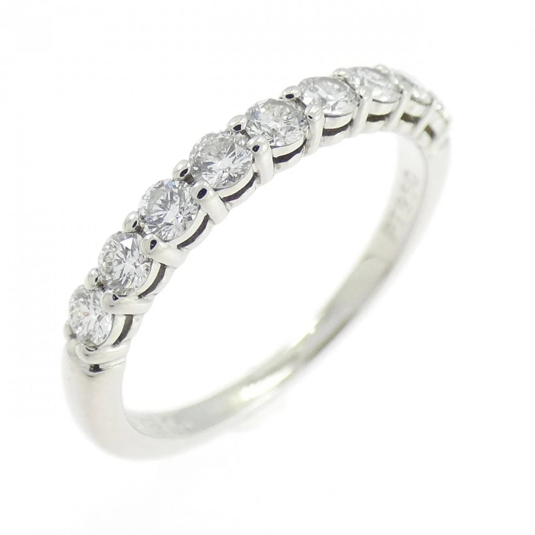 TIFFANY & CO. BAND RING: TIFFANY & Co. Band Ring Brand: TIFFANY&Co. Type: Ring Material: Platinum950, Main Stone/Creation Natural Color: Platinum Size: US 3 1/2 Accessories: None Accessories Notice: When purchasing pre-owned