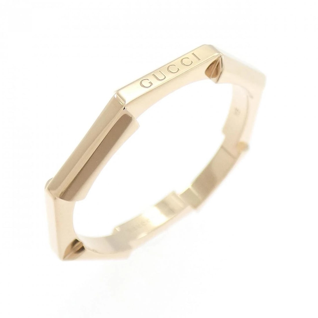GUCCI LINK TO LOVE RING: Gucci Link to Love Ring Brand: GUCCI Type: Ring Material: 750 Pink Gold, Color: pink Gold Size: US 7 1/4(15) Accessories: None Accessories Notice: When purchasing pre-owned goods, please refer to the