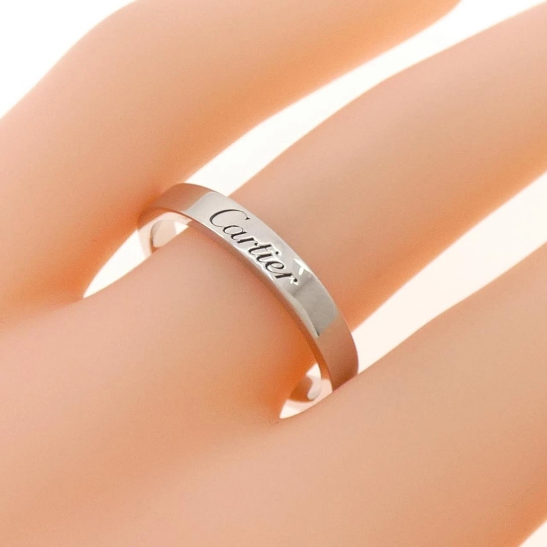 CARTIER ENGRAVED RING - 3