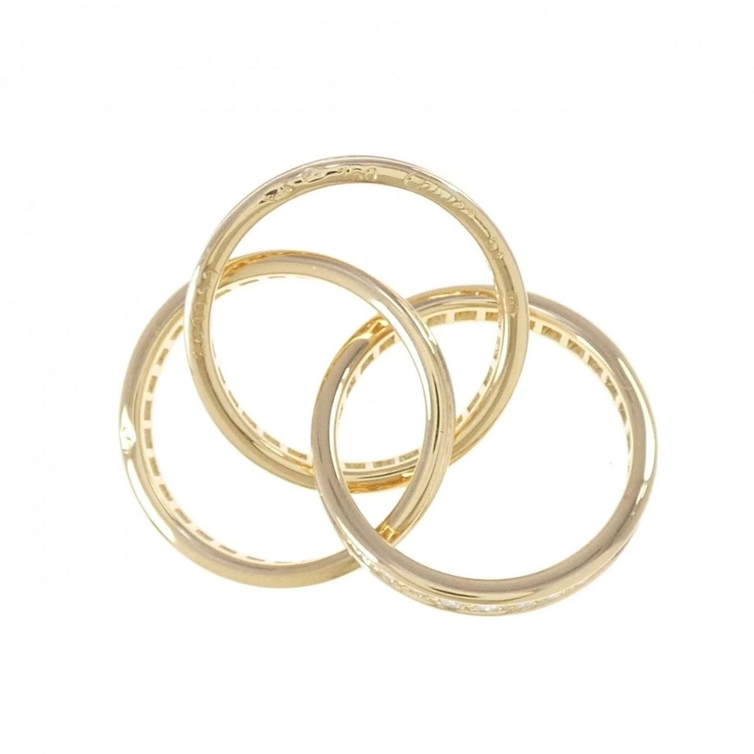 CARTIER THREE BANGLE RING - 3