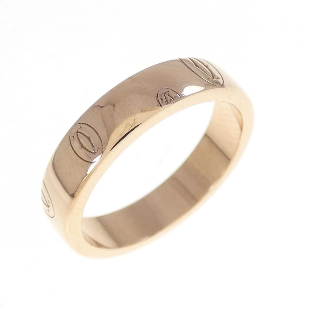 CARTIER HAPPY BIRTHDAY RING: Cartier Happy Birthday Ring Brand: CARTIER Type: Ring Material: 750 Pink Gold, Color: pink Gold Size: US 4 1/2(48) Accessories: None Accessories Notice: When purchasing pre-owned goods, please refer