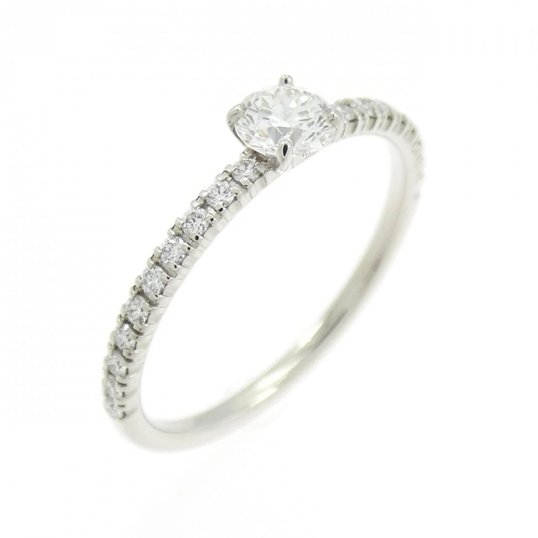 CARTIER ETINCEL RING: Cartier Etincel Ring Brand: CARTIER Type: ring Material: Platinum950, Main Stone/Creation Natural Color: White Size: US 5.5(49) Accessories: None Accessories Notice: When purchasing pre-owned goods,