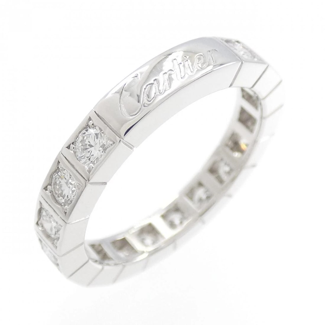 CARTIER LANIER FULL DIAMOND RING - 2
