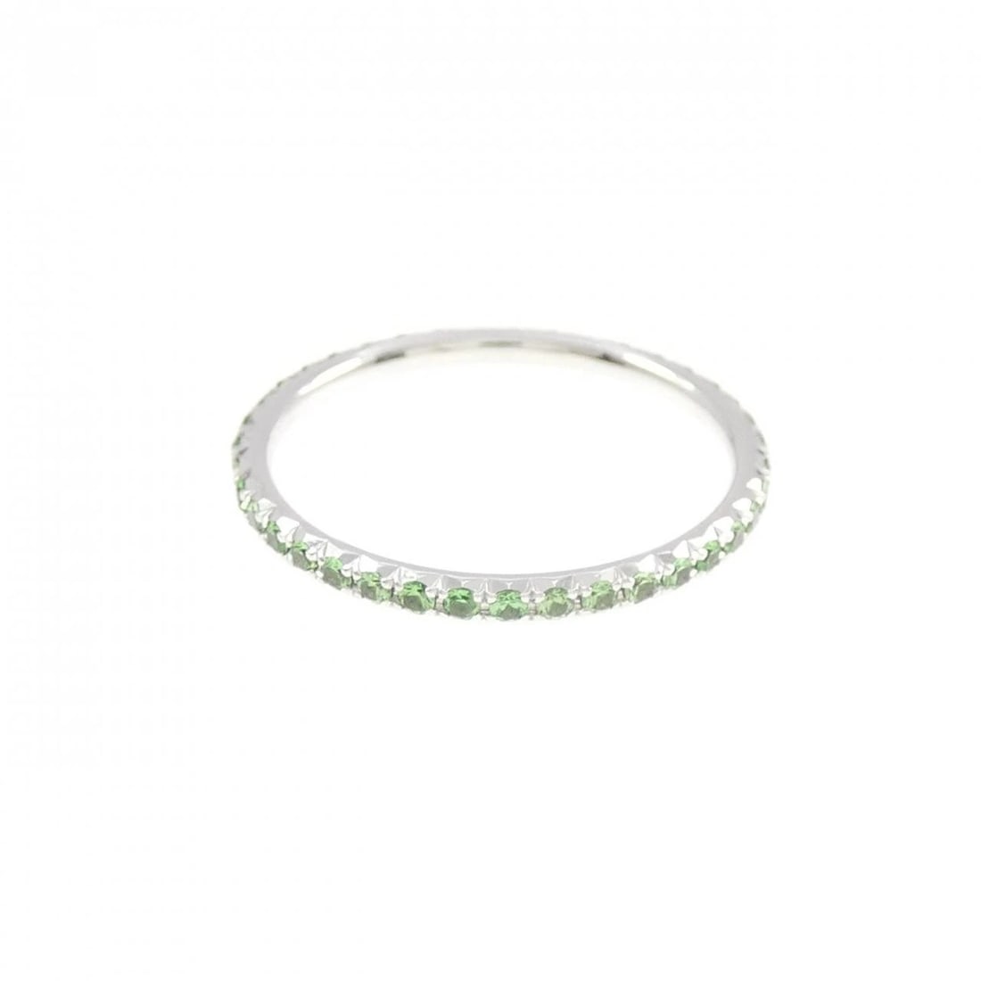 TIFFANY&CO. METRO RING: TIFFANY&Co. Metro Ring Brand: TIFFANY&Co. Type: Ring Material: 750 white gold, Color: White Gold Size: US 4 1/4 Accessories: None Accessories Notice: When purchasing pre-owned goods, please refer to
