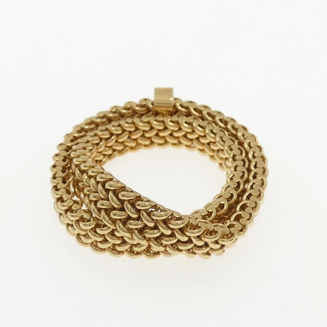 HERMES 750YG RING: Hermes 750YG Ring Brand: HERMES Type: Ring Material: 750 yellow gold, Color: yellow gold Size: US 6 1/2 Accessories: None Accessories Notice: When purchasing pre-owned goods, please refer to the