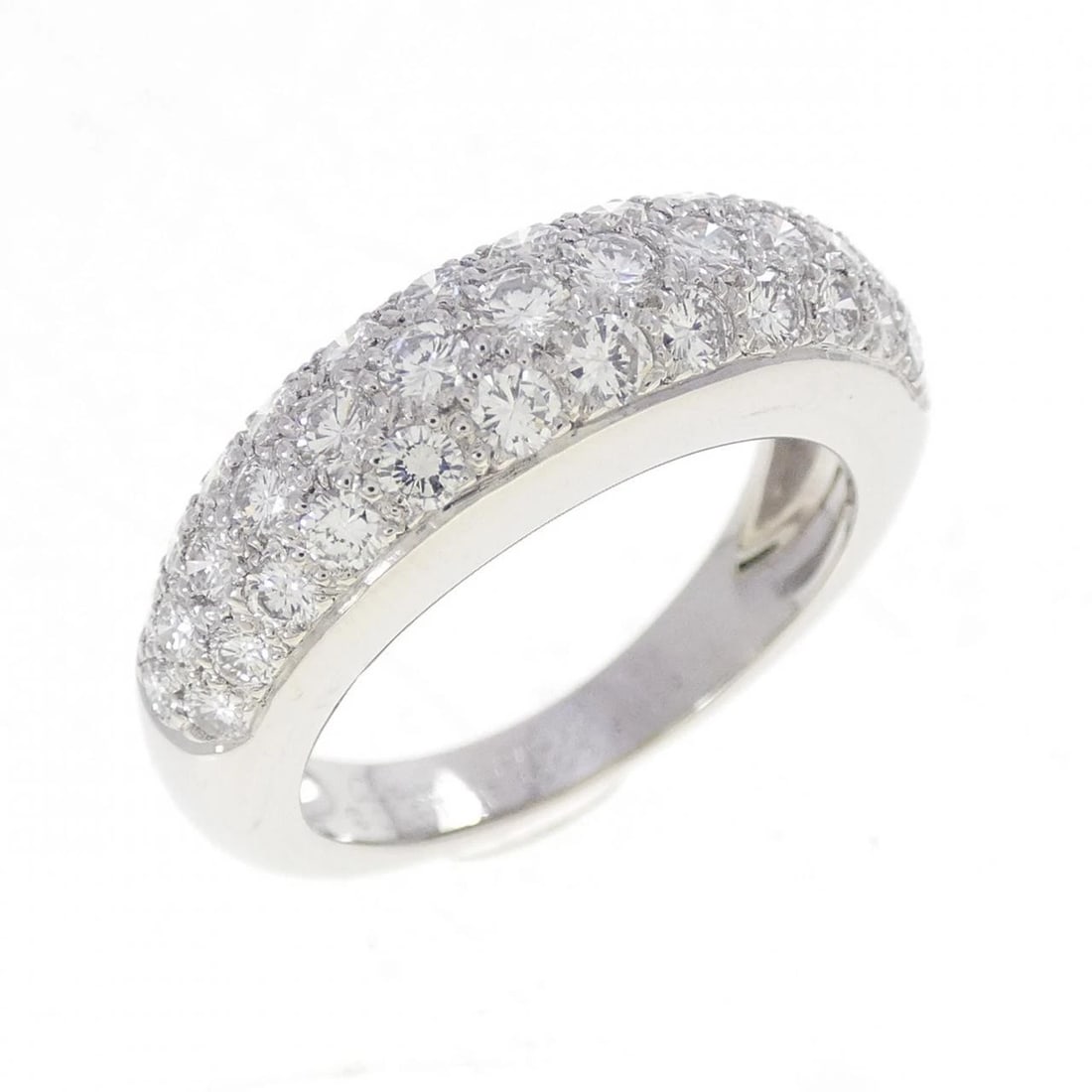 CARTIER MIMI RING: Cartier Mimi Ring Brand: CARTIER Type: Ring Material: Platinum950, Main Stone/Creation Natural Color: White Size: US 5 3/4(51) Accessories: None Accessories Notice: When purchasing pre-own