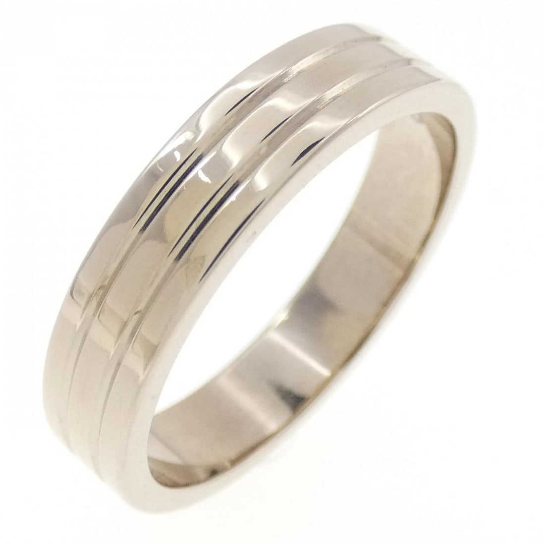 CARTIER LOUIS CARTIER VENDÔME RING: Cartier Louis Cartier Vendôme Ring Brand: CARTIER Type: ring Material: 750 white gold, Color: White Gold Size: US 10.5(59) Accessories: None Accessories Notice: When purchasing pre-owned g