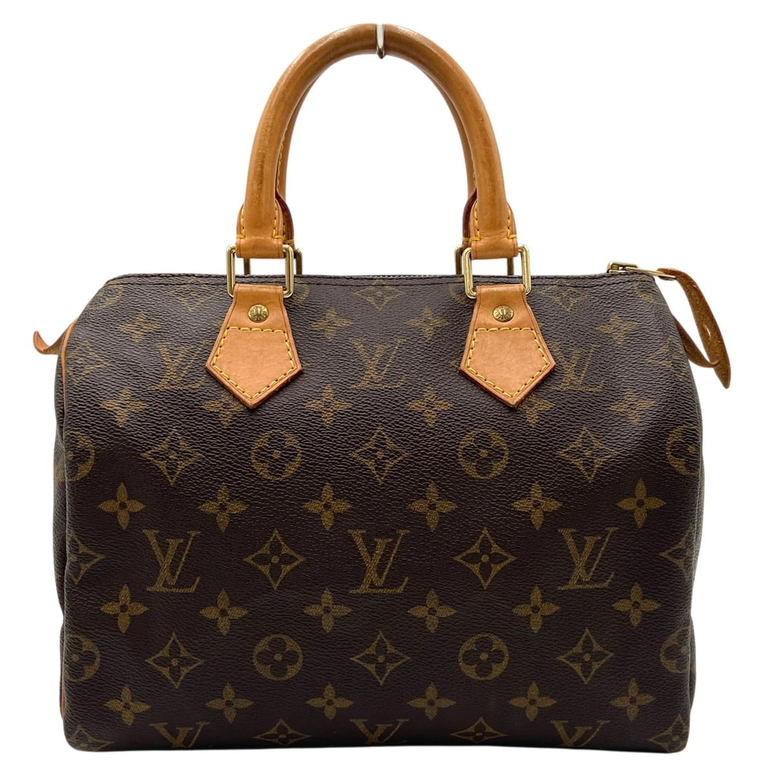 LOUIS VUITTON SPEEDY 25 BOSTON BAG: LOUIS VUITTON Speedy 25 Boston bag Brand: LOUIS VUITTON Type: Boston bag Material: Monogram canvas / leather Color: Brown Size: W25.0cm x H18.0cmx D13.5cm W9.8 x H7.1x D5.3inch Accessories: None <