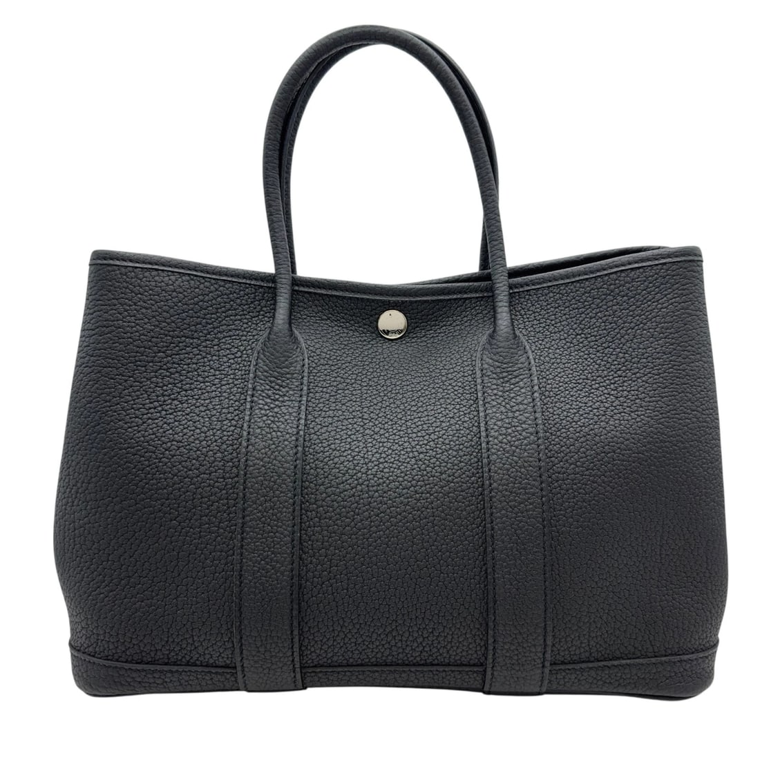 HERMES GARDEN PARTY TPM TOTE BAG: HERMES Garden party TPM Tote Bag Brand: HERMES Type: Tote Bag Material: Negonda Color: SilverHardware Size: W30cm x H21cmx D14cm W11.8 x H8.3x D5.5inch Accessories: None Accessories Notice