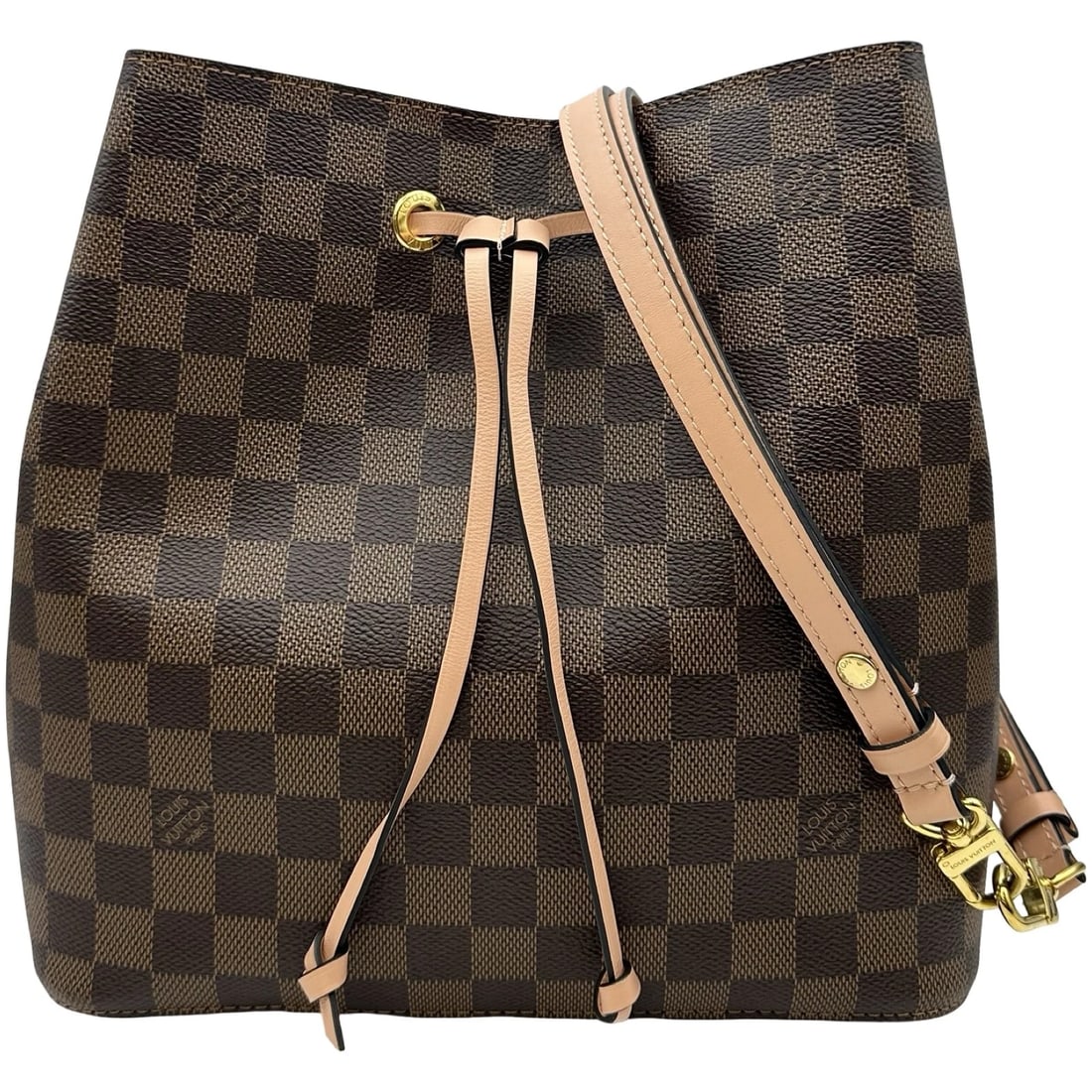 LOUIS VUITTON NEONOE SHOULDER BAG: LOUIS VUITTON Neonoe Shoulder Bag Brand: LOUIS VUITTON Type: Shoulder Bag Material: Damier Color: Venus Size: W25cm x H25cmx D16.5cmW9.8 x H9.8x D6.5inch Accessories: None Accessories Noti