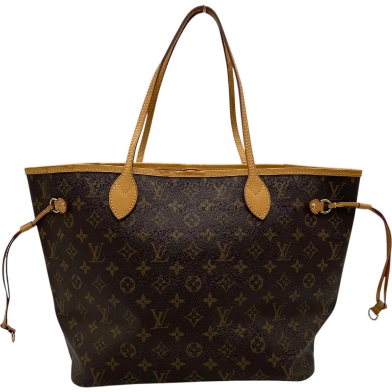 LOUIS VUITTON NEVERFULL MM HANDBAG: LOUIS VUITTON Neverfull MM Handbag Brand: LOUIS VUITTON Type: Handbag Material: Monogram Color: Brown Size: W45.5cm x H28cmx D16cm W17.9 x H11.0x D6.3inch Accessories: None Accessories Not