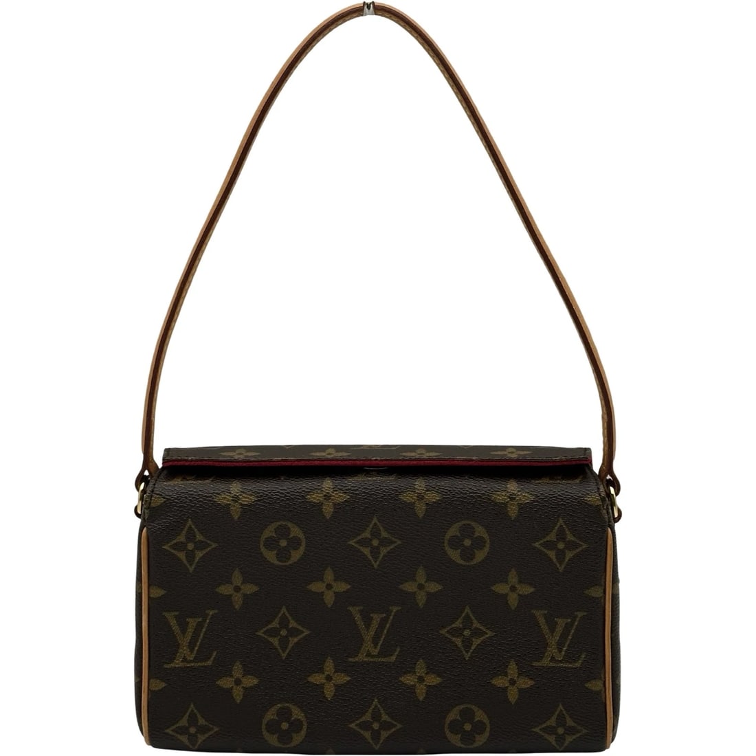 LOUIS VUITTON RECITAL SHOULDER BAG: LOUIS VUITTON Recital Shoulder Bag Brand: LOUIS VUITTON Type: Shoulder Bag Material: Monogram Color: Brown Size: W20cm x H12.5cmx D6cm W7.9 x H4.9x D2.4inch Accessories: None Accessories Notice: When