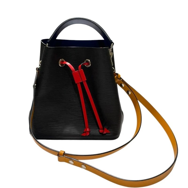 LOUIS VUITTON NEO NOE BB SHOULDER BAG: LOUIS VUITTON Neo Noe BB Shoulder Bag Brand: LOUIS VUITTON Type: Shoulder Bag Material: Epi Leather Color: Noir Size: W20cm x H20.5cmx D13cm W7.9 x H8.1x D5.1inch Accessories: None Accessories