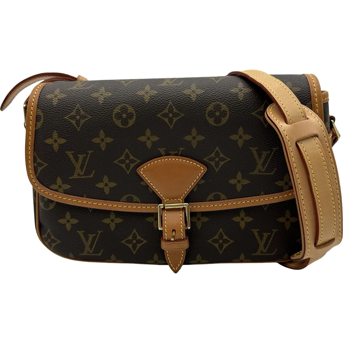 LOUIS VUITTON SOLOGNE SHOULDER BAG: LOUIS VUITTON Sologne Shoulder Bag Brand: LOUIS VUITTON Type: Shoulder Bag Material: Monogram Color: Brown Size: W26.5cm x H16cmx D7.5cmW10.4 x H6.3x D3.0inch Accessories: None Accessories Notice: