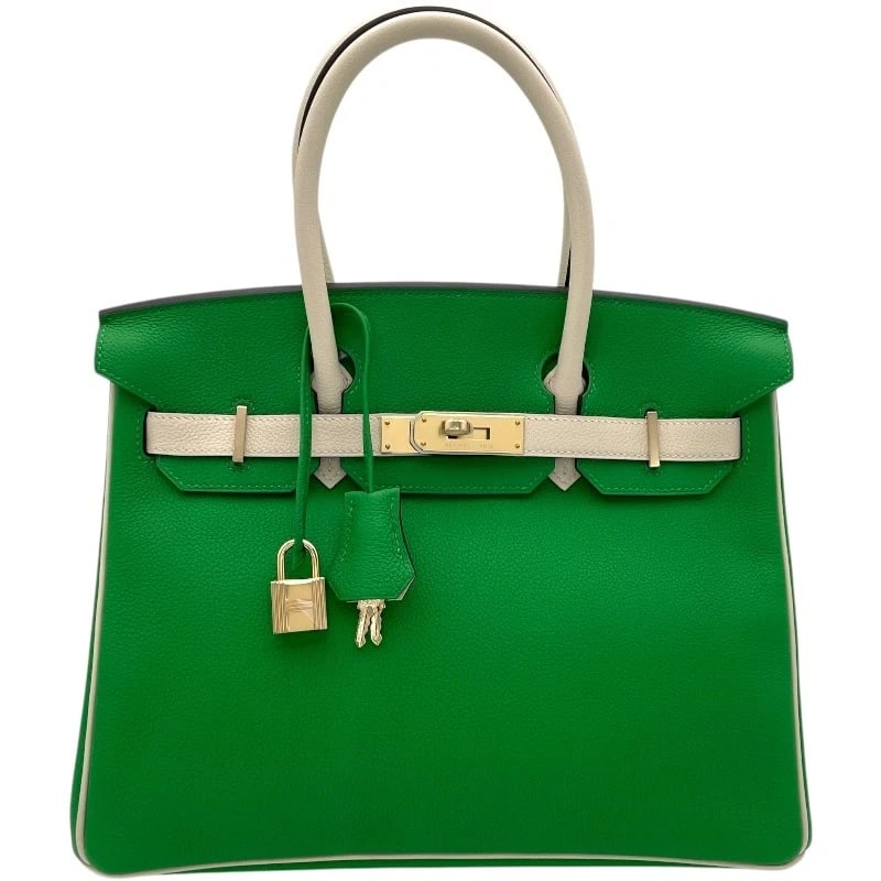 HERMES BIRKIN 30 PERSONAL ORDER HANDBAG: HERMES Birkin 30 personal order Handbag Brand: HERMES Type: Handbag Material: Togo Color: Bamboo Hatchet GDHardware Size: W30cm x H24cmx D16cm W11.8 x H9.4x D6.3inch Accessories: None Acce