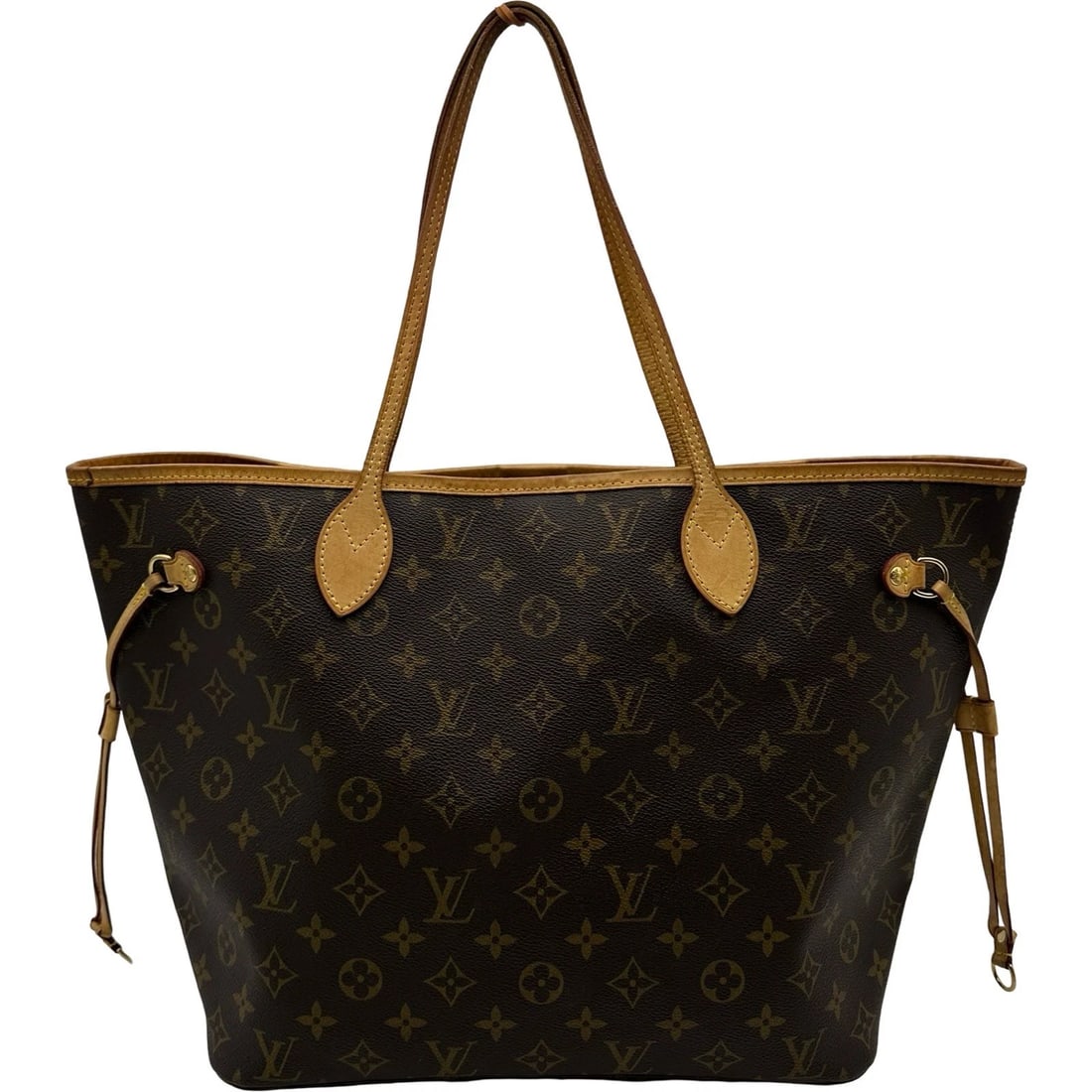 LOUIS VUITTON NEVERFULL MM TOTE BAG: LOUIS VUITTON Neverfull MM Tote Bag Brand: LOUIS VUITTON Type: Tote Bag Material: Monogram Color: Brown Size: W46.5cm x H28.5cmx D14.5cm W18.3 x H11.2x D5.7inch Accessories: None Accessori