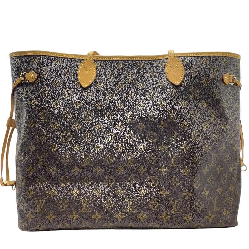 LOUIS VUITTON NEVERFULL GM TOTE BAG: LOUIS VUITTON Neverfull GM Tote Bag Brand: LOUIS VUITTON Type: Tote Bag Material: Monogram canvas Color: Brown Size: W40cm x H32cmx D19cm W15.7 x H12.6x D7.5inch Accessories: None Accessor