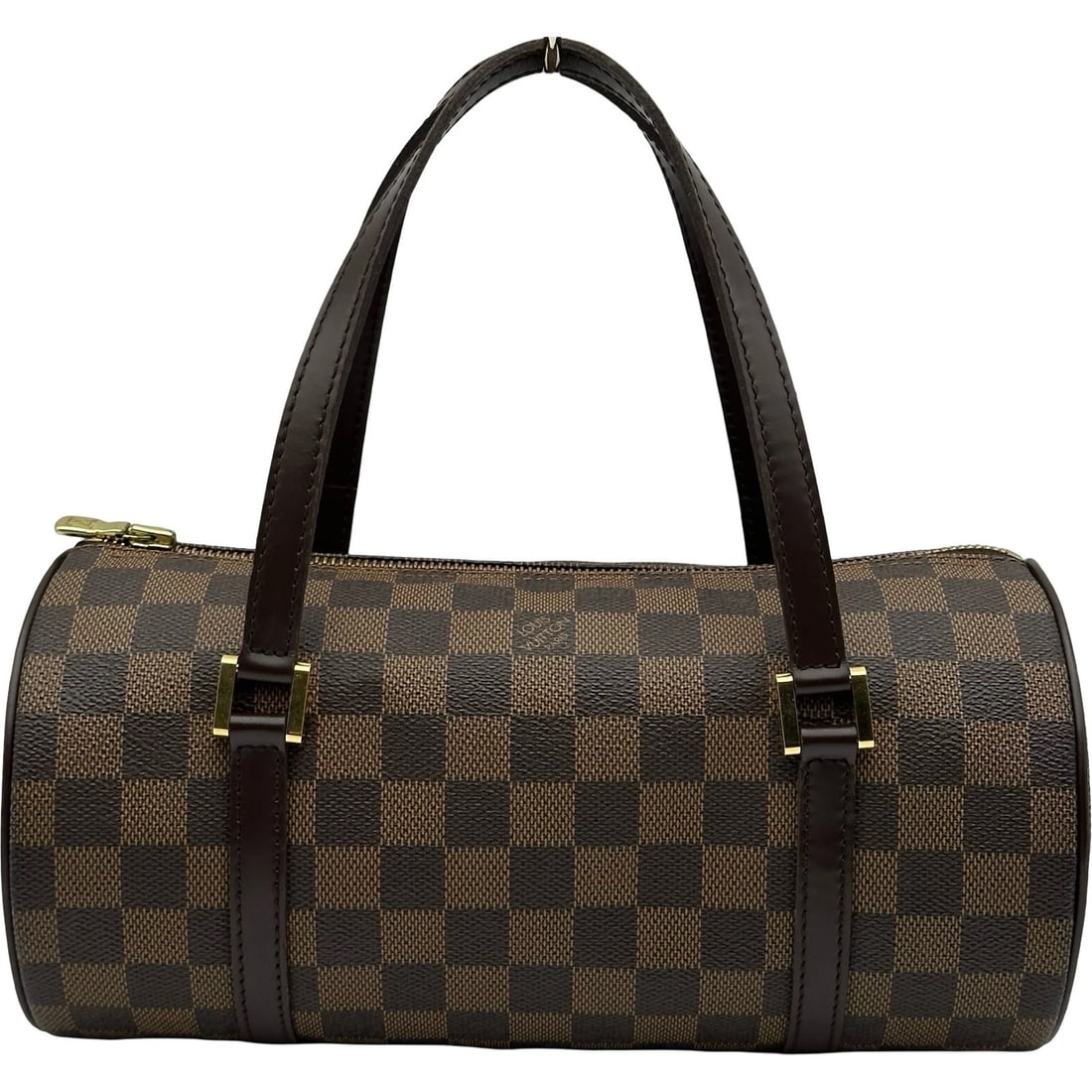LOUIS VUITTON PAPILLON PM HANDBAG: LOUIS VUITTON Papillon PM Handbag Brand: LOUIS VUITTON Type: Handbag Material: Damier Color: Brown Size: W26.5cm x H13cmx D13cm W10.4 x H5.1x D5.1inch Accessories: None Accessories Notice: