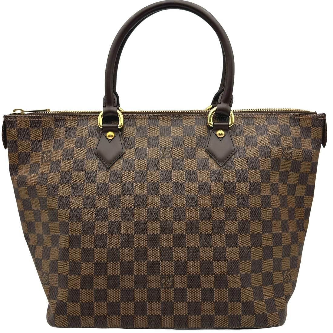 LOUIS VUITTON SALEYAMM TOTE BAG: LOUIS VUITTON SaleyaMM Tote Bag Brand: LOUIS VUITTON Type: Tote Bag Material: Damier Color: Brown Size: W31cm x H28cmx D18.5cm W12.2 x H11.0x D7.3inch Accessories: None Accessories Notice: