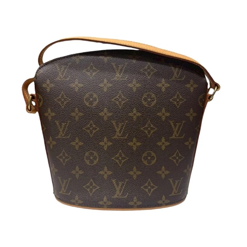 LOUIS VUITTON DROUOT SHOULDER BAG: LOUIS VUITTON Drouot Shoulder Bag Brand: LOUIS VUITTON Type: Shoulder Bag Material: Monogram Color: NONE Size: W21cm x H22cmx D10cmW8.3 x H8.7x D3.9inch Accessories: None Accessories Notice: When