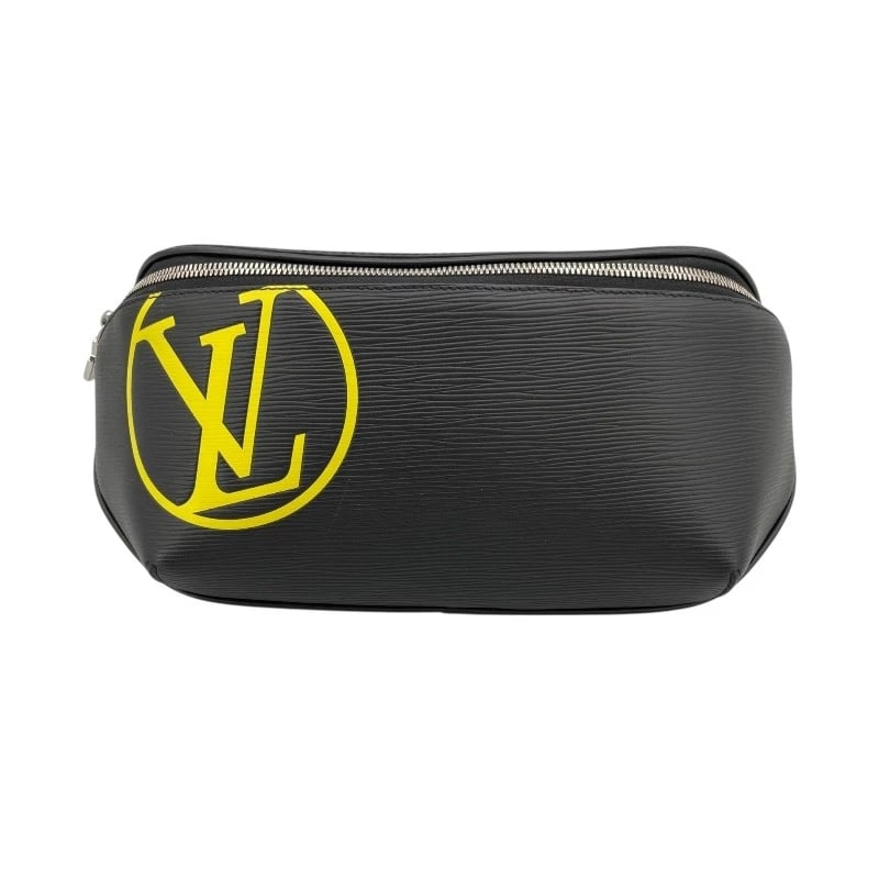 LOUIS VUITTON BUM BAG WAIST BAG: LOUIS VUITTON Bum bag Waist bag Brand: LOUIS VUITTON Type: Waist bag Material: Epi Leather Color: black Size: W31cm x H16.5cmx D5cmW12.2 x H6.5x D2.0inch Accessories: None Accessories Notice: When