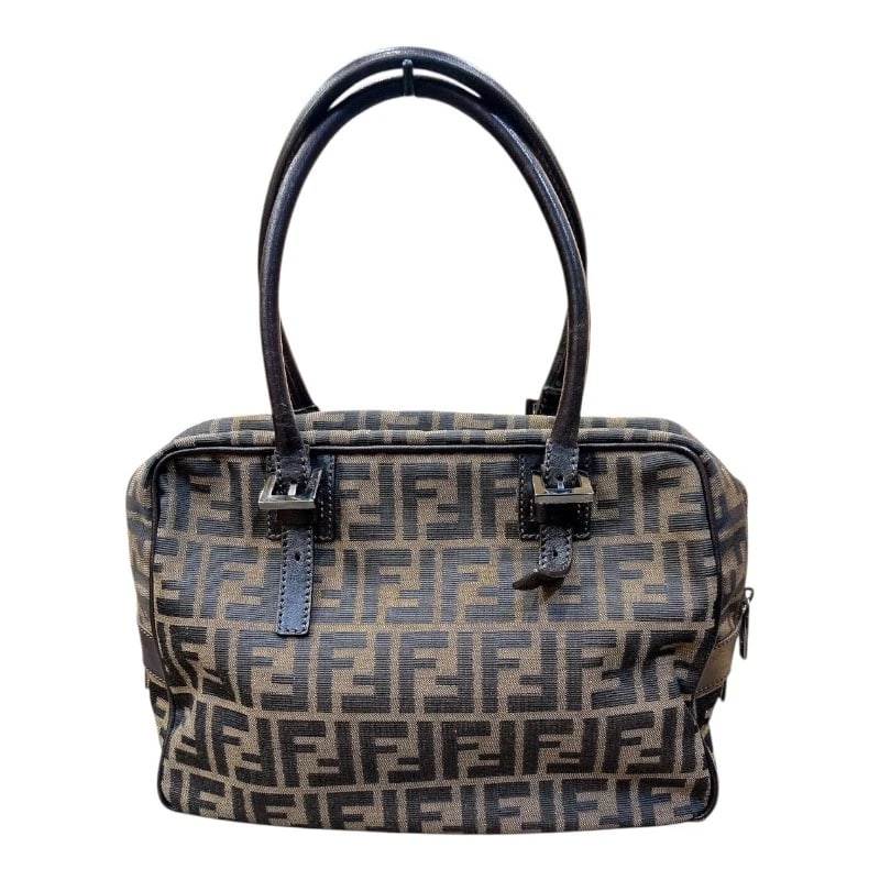 FENDI ZUCCA HANDBAG HANDBAG: FENDI Zucca handbag Handbag Brand: FENDI Type: Handbag Material: Nylon canvas Color: NONE Size: W30cm x H20cmx D12cmW11.8 x H7.9x D4.7inch Accessories: None Accessories Notice: When purcha