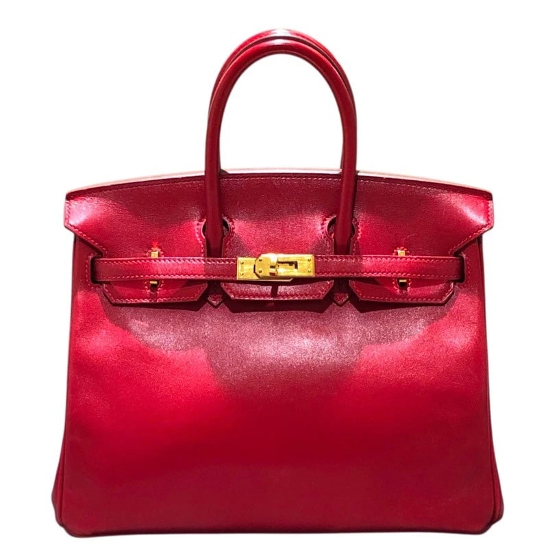 HERMES BIRKIN 25 HANDBAG: HERMES Birkin 25 Handbag Brand: HERMES Type: Handbag Material: Taderakto Color: Rouge Viff Gold Hardware Size: W25cm x H20cmx D13cm W9.8 x H7.9x D5.1inch Accessories: None Accessories Noti