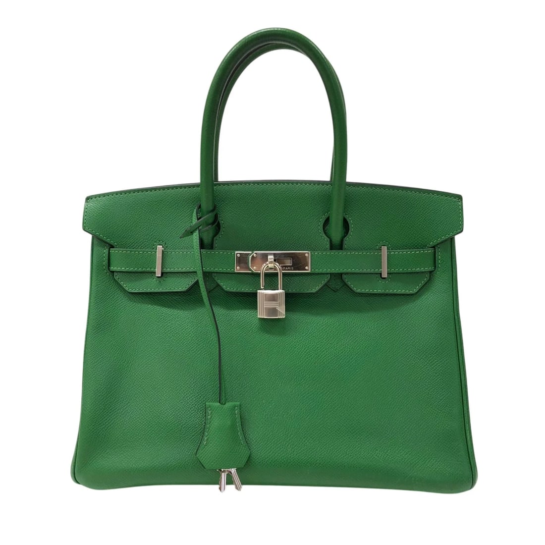 HERMES BIRKIN 30 HANDBAG: HERMES Birkin 30 Handbag Brand: HERMES Type: Handbag Material: Epsom Color: Bengal SilverHardware Size: W30cm x H23cmx D15cm W11.8 x H9.1x D5.9inch Accessories: None Accessories Notice: Wh
